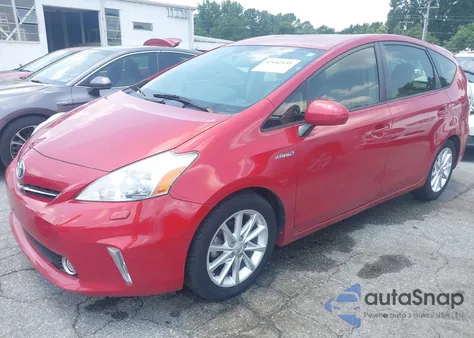 2013 Toyota Prius V Five from USA, damaged, VIN JTDZN3EU5D3196253